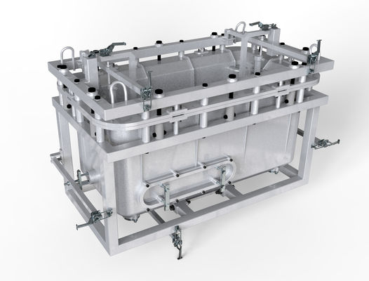 le bâti de rotation de usinage en aluminium de commande numérique par ordinateur du bloc 6061T6 usine de haute résistance