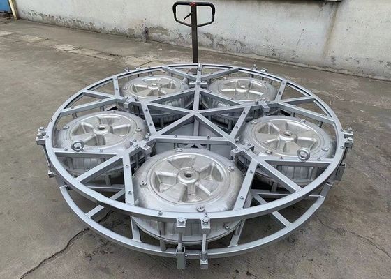 Moules en aluminium faits sur commande pour les flotteurs en plastique de roue de Rotomold avec le plein moule du cadre 6061T6 d'araignée