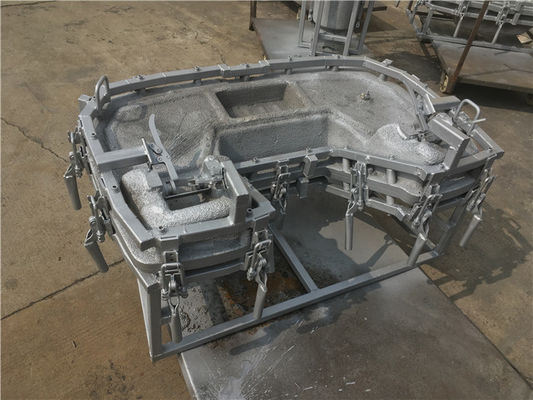 Le moulage d'aluminium adapté aux besoins du client du bâti ATV rotomoulage moule la pleine approbation des brides ISO9001