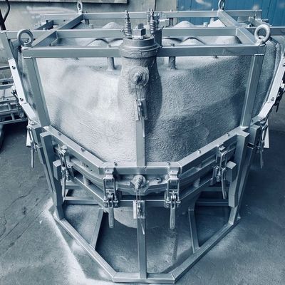rotomoulage en aluminium moule la fonte de réservoir de carburant de TNP avec le cadre en acier des tubes 40x40