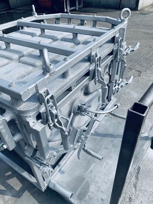 L'anti bâti de rotation acide usine le glisseur fait sur commande de 8-12mm construit avec les brides lourdes
