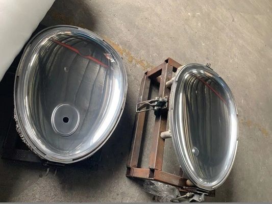 Superbe Shinny le moule en aluminium de rotation en plastique de finition extérieur du bâti A356 6061t6