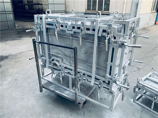 De Bi fabricants de moulage de rotation en aluminium du moule A356 Roto de glacière des moules 200l axialement