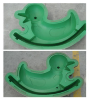 Bâti de rotation fait sur commande de finition extérieure brillante pour la chaise de basculage en plastique