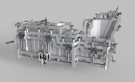 La diverse taille de la PA PA66 forme l'anti impact de fabricants de rotation faits sur commande de moule facile à réparer