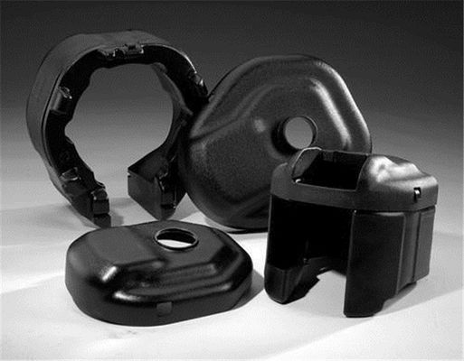 Pièces rotomoulées par commande numérique par ordinateur Pièces moulées par rotation en plastique par la surface douce de processus d'usinage de commande numérique par ordinateur