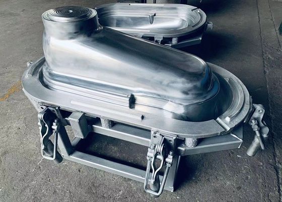 Le moule portatif de toilette de texture de téflon a adapté la résistance aux besoins du client à la corrosion de fabricants de rotation de moule de taille