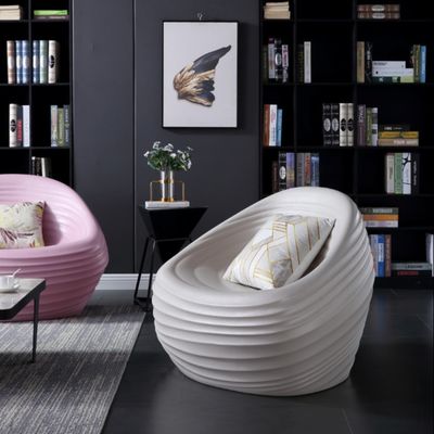 Chaise en plastique Sea Shell Fourniture en PE moulé à la rotation