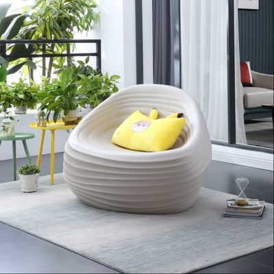 Chaise en plastique Sea Shell Fourniture en PE moulé à la rotation
