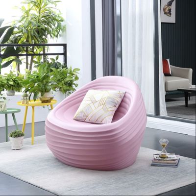 Chaise en plastique Sea Shell Fourniture en PE moulé à la rotation