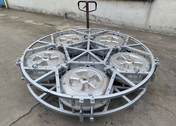 Moules en aluminium faits sur commande pour les flotteurs en plastique de roue de Rotomold avec le plein moule du cadre 6061T6 d'araignée