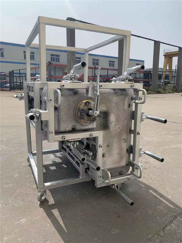 outils de rotomoulage de pièce de fil en laiton 200l pour le grand réservoir de carburant en plastique automatique