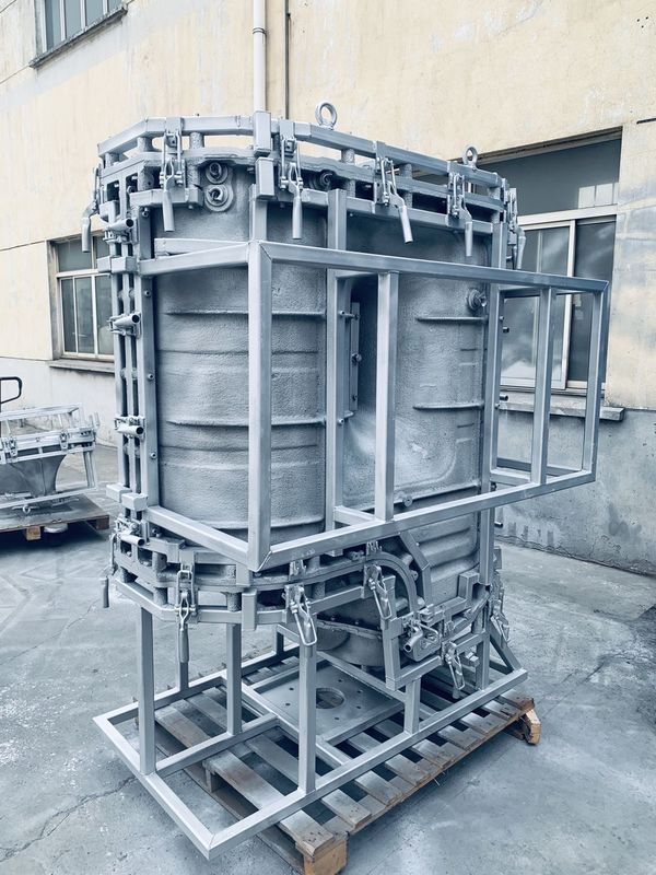 outillage de lingotière de bâti 8-12mm Roto de réservoir de l'eau 1500L avec des travaux de cadre en acier
