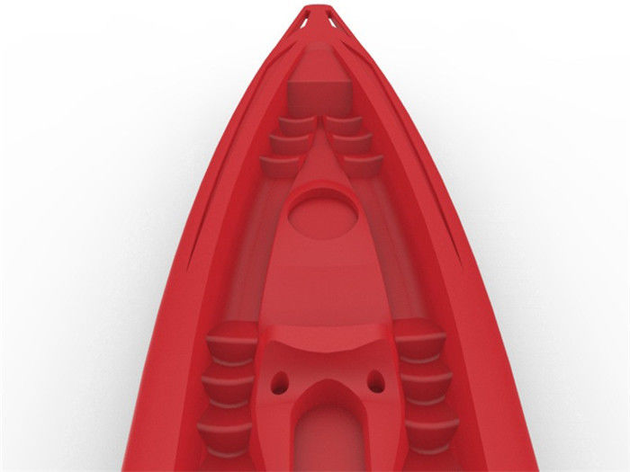 3,8 mètres de LLDPE Roto ont moulé le kayak en plastique de polyéthylène de kayak avec la double couverture de mur
